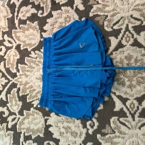Blue Athletic Skort with Logo
